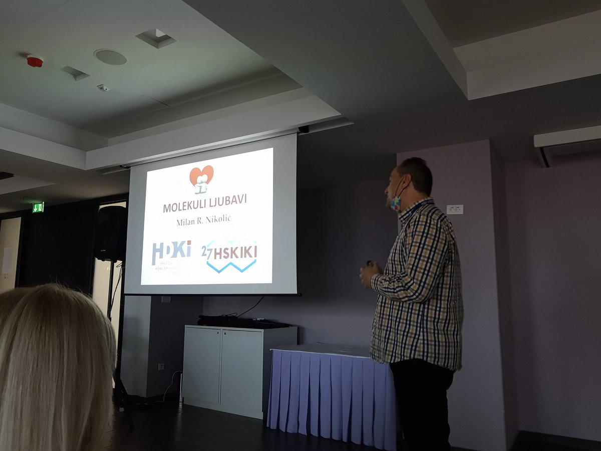 MajaKrsticRist1's tweet photo. Inspiring lecture given by dr Milan Nikolic at #27hskiki #FoodEnTwin https://t.co/T0VDZ8eDAd