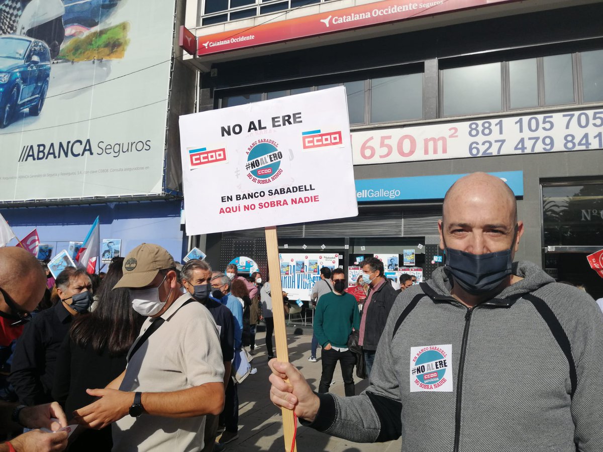 ccooacoruna's tweet photo. 📅 #AgoraMesmo #ACoruna

📢Non ao #ERE no @BancoSabadell 

✊🏼#6outubro #FolgaXeral e manifestación en #ACoruña

#NOaosDespedimentos @CCOO_Sabadell @serviciosccoo @ccoogalicia @ServizosCCOO @CCOO #CCOO https://t.co/n8hZd2DRqw