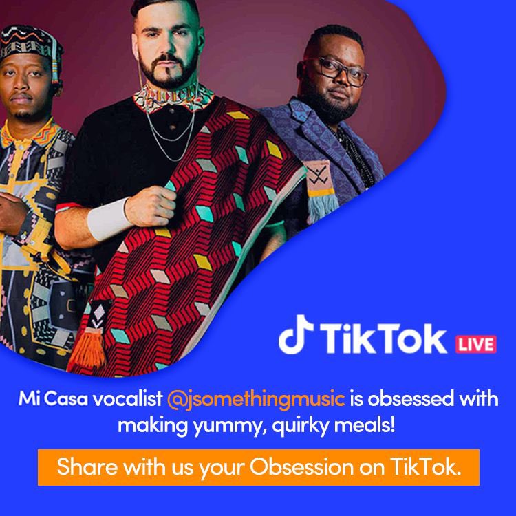 Today on @tiktok_sa we got a thing going on! Tell a friend to tell a friend! #MiCasaObsessed