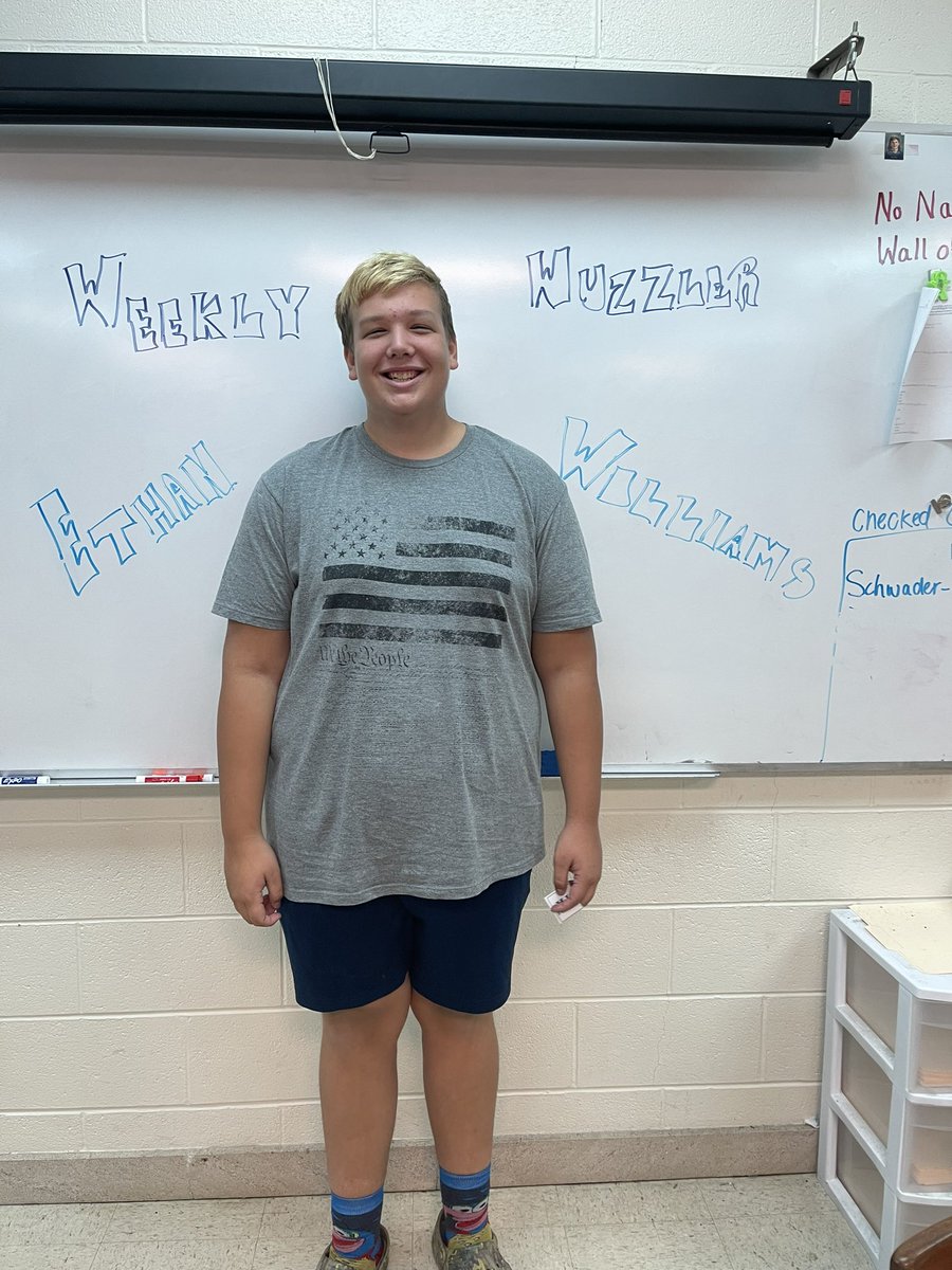 d_galadyk's tweet photo. My first #weeklywuzzler since 2019 is Ethan Williams! Woohoo! #thunderstorm #bringingwuzzlesback #hessotall https://t.co/0mFdLEM4fn