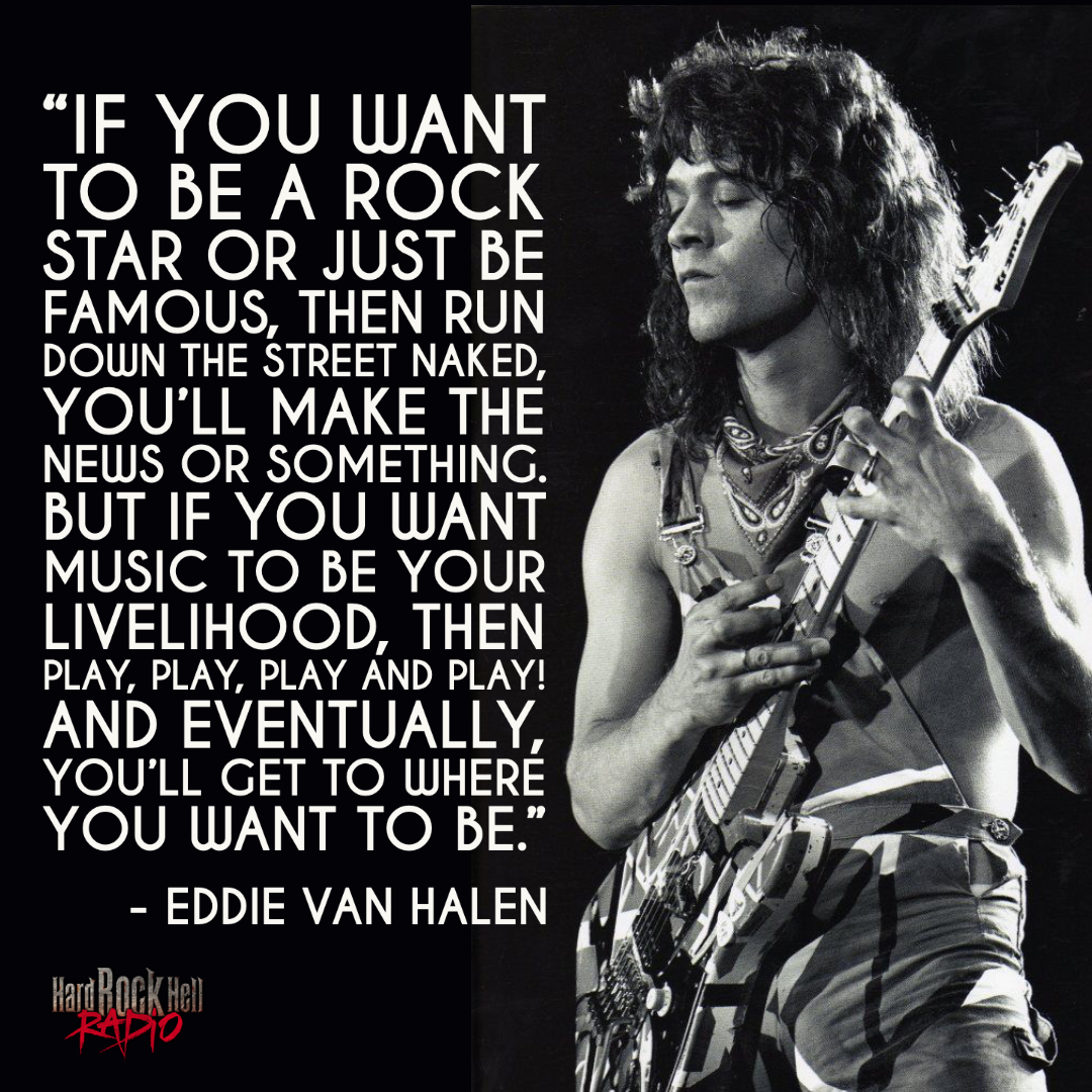 radiohrh's tweet photo. Remembering #EddieVanHalen today by sharing some of his #WordsOfWisdom π€π€
#WisdomWednesday #Wisdom #WiseWords #ValHalen #RememberingEddieVanHalen #LegendsNeverDie #WednesdayWisdom https://t.co/NCwDFLUByb