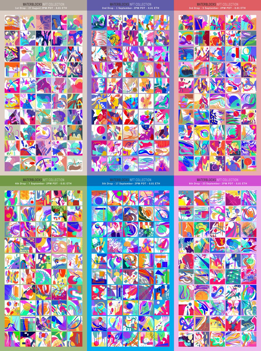 Waterblocks NFT Collection tweet media