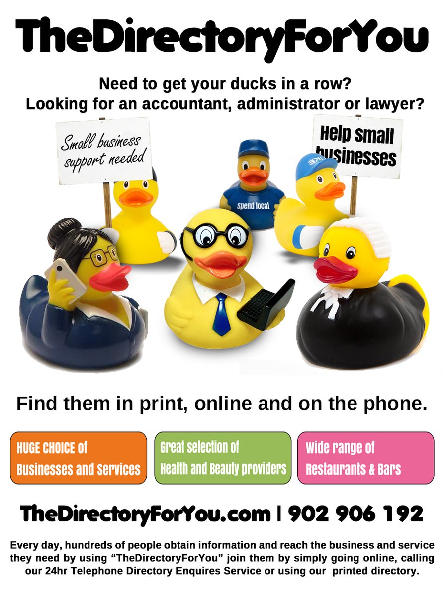 DirectorySpain's tweet image. THERE ARE MANY MORE GREAT BUSINESSES JUST WAITING TO BE OF SERVICE!

FIND THEM IN YOUR LOCAL PRINTED DIRECTORY, CLICK BELOW TO VIEW THEM ONLINE, OR PICK UP YOUR COPY TODAY!
 issuu.com/thedirectoryfo…