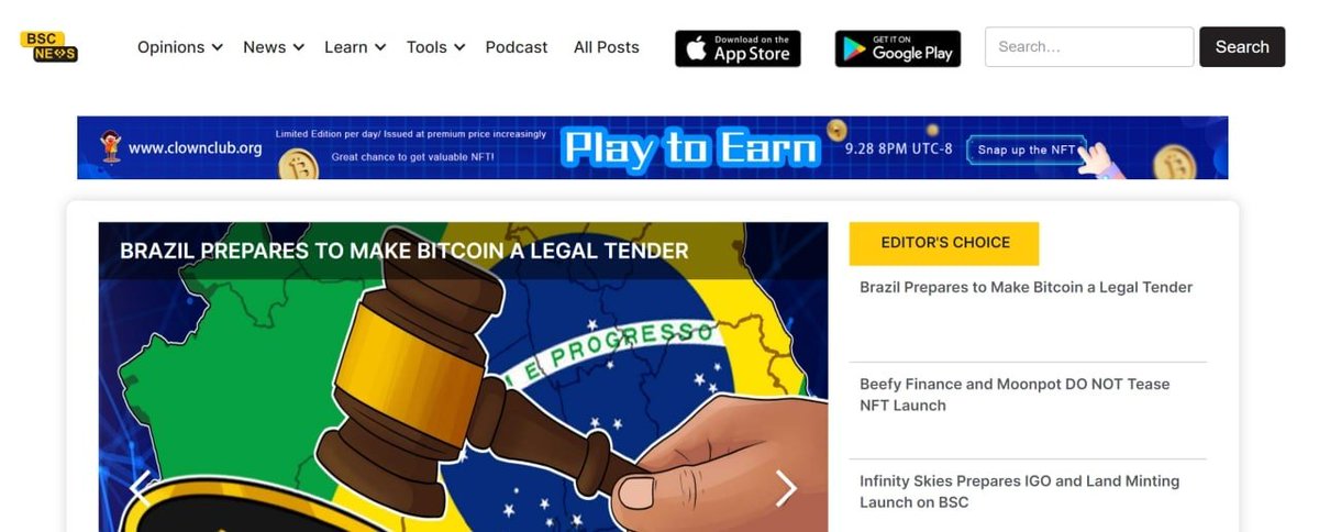Advertisements are live!
Check this out：We are advertising on 
bsc.news
A news site with huge traffic!🥳🥳