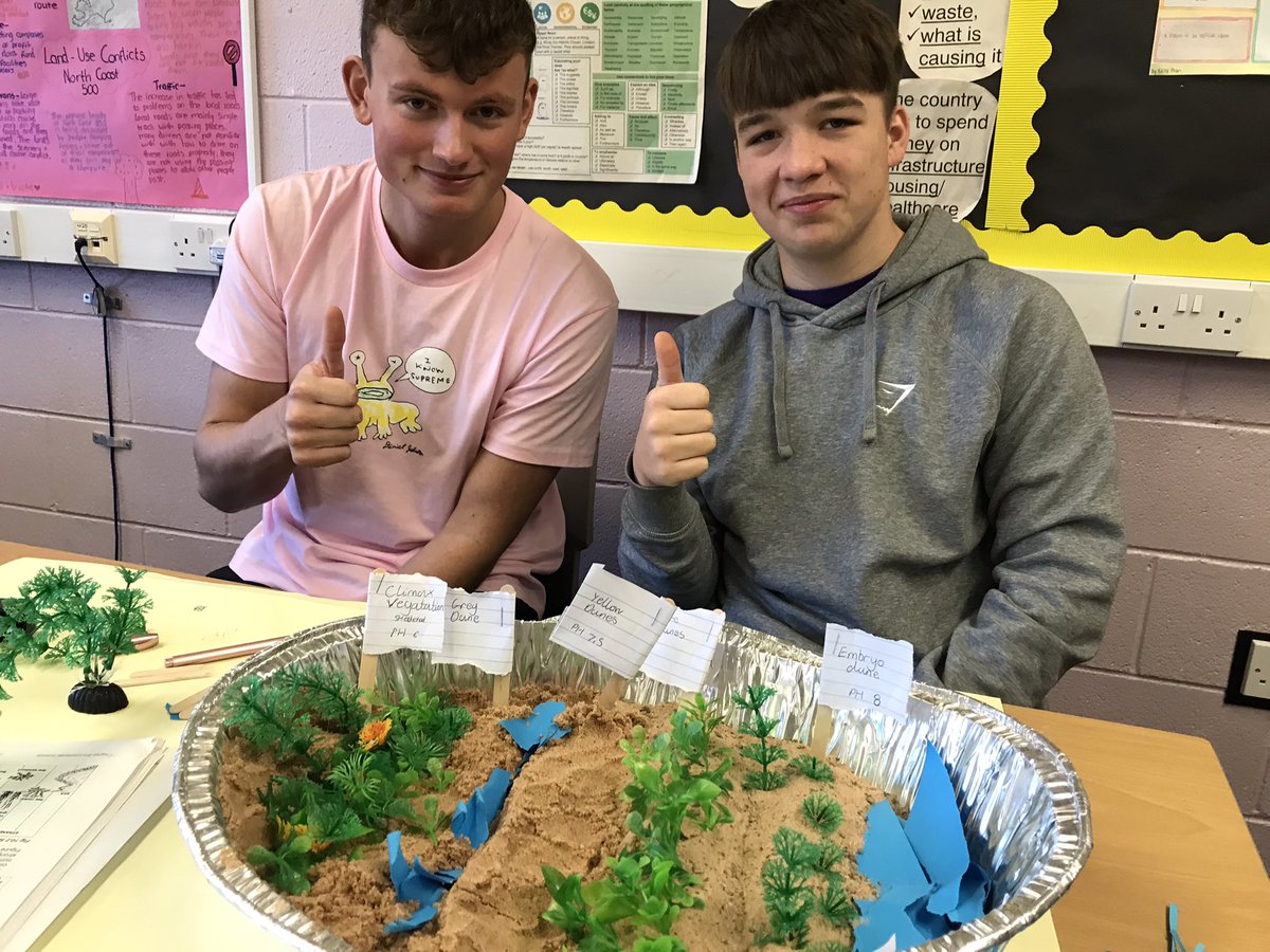 PGSocialSubject's tweet photo. Higher Environmental Scientists doing some revision for sand dune succession. Everyone loves playing with sand 😊 https://t.co/KWlXFCK6Ke