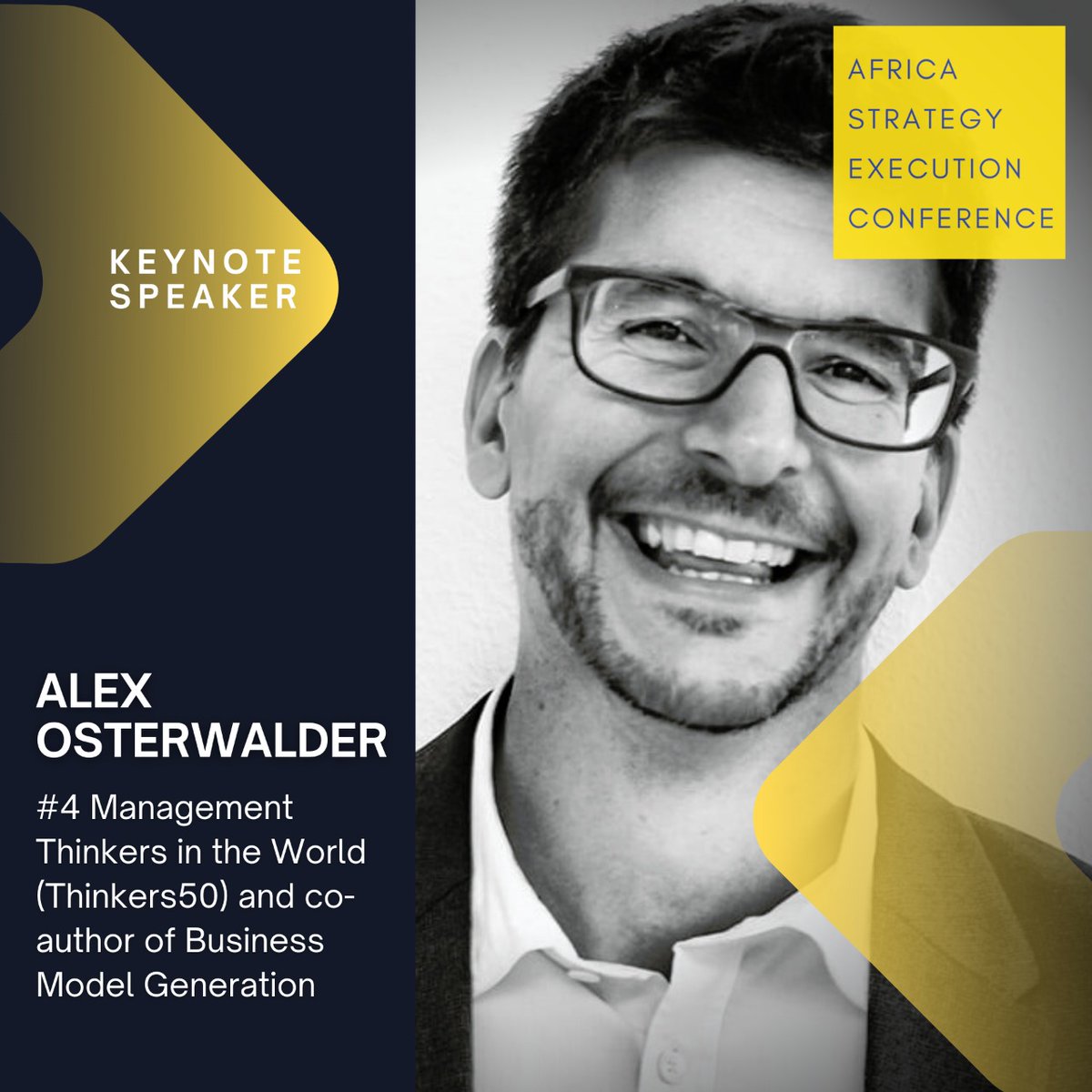 ASEC_Conference's tweet image. Alex is known for simplifying the #strategy development process and turning complex concepts into digestible visual models. Register for Africa Strategy Execution Conference on africastrategy.co.za and get insight from the world&apos;s most influential #innovation  expert.