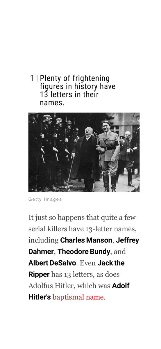 Bitcharoni's tweet photo. THE TRUE WORLDWIDE ANCIENT AND RECENT HISTORY ON THE NUMBER 13 HAS BEEN HIDDEN FROM BROWSER SEARCHES.

BECAUSE THE ELITE BENEFITS FROM THE MISFORTUNES OF THE MASSES!

#iPhone #iPhone13 #iOS15 #Apple #AppStore #FridayThe13th #number13 #AppleWatch #conspiracy #badluck https://t.co/OysPICbSab