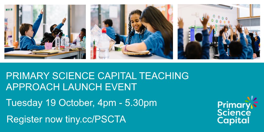 _ScienceCapital's tweet photo. The event we've all been waiting for... We're finally able to share the @PrimarySciCap teaching approach - an extension of our #ScienceCaptialTeachingApproach
Be the first to hear more at our launch event on 19 October! Register free online now: https://t.co/tfqWOi7DjC https://t.co/axphhmdKJU