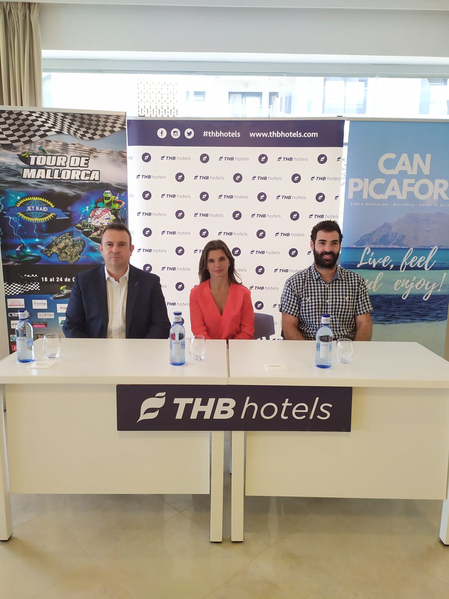 THBHOTELS's tweet photo. El #THBGranBahía ha acogido la presentación de la Gran Final del Campeonato de Motos Acuáticas que tendrá lugar del 18 al 24 de octubre en Mallorca
@vacacionesnava1
#THBhotels #thejetraid #MundialMotosAcuáticasMallorca21 https://t.co/moHUAzjvYX
