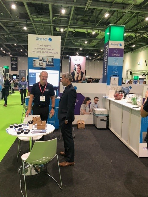 StarLeafCo's tweet image. At #UCExpo? Come down to our stand to meet the team and hear all about the brand NEW StarLeaf Standby, as well as plenty of other exciting news.

#StarLeaf #StarLeafStandby #StarLeafUCExpo