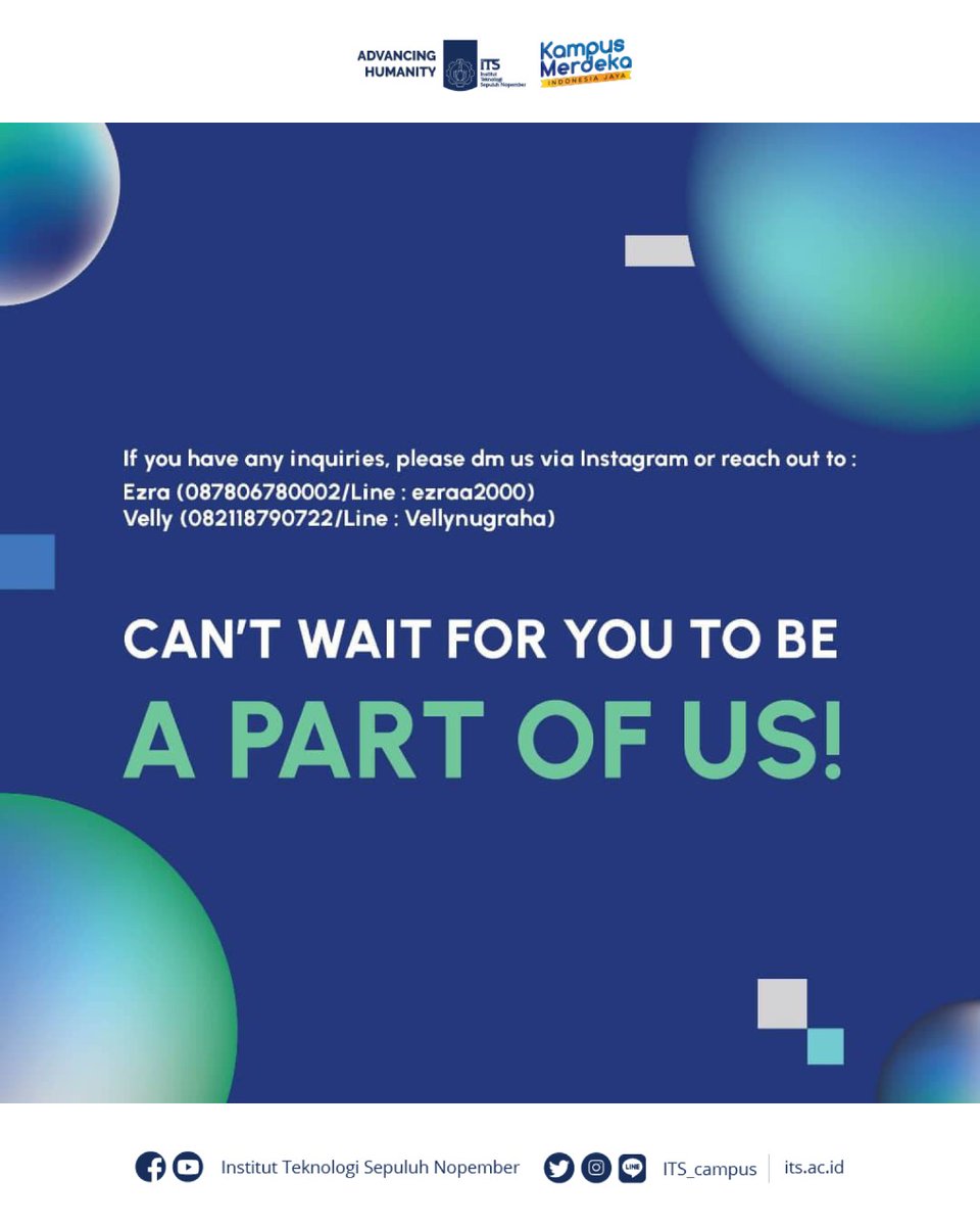 its_campus's tweet photo. Register yourself on https://t.co/yskPZYiCZ6 

Take a look at https://t.co/GmILshARrs for more information!📖

#Petrolida2022
#SPEITSSC #ITSSurabaya #ITSCampus https://t.co/qMDMnT9Wz1