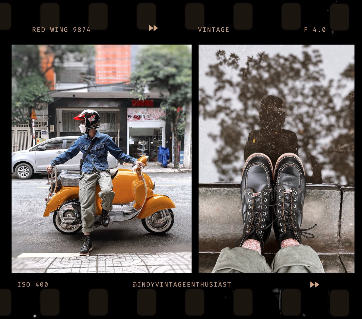 indy__vintage's tweet photo. 👔 Lee type3
🛵 Vespa 150
👞 Red Wing 9874
——
#indyvintageenthusiast
#vespap150x
#type3denimjacket
#redwing9874
#redwingheritage #redwingshoes https://t.co/wzYL6AXY9D