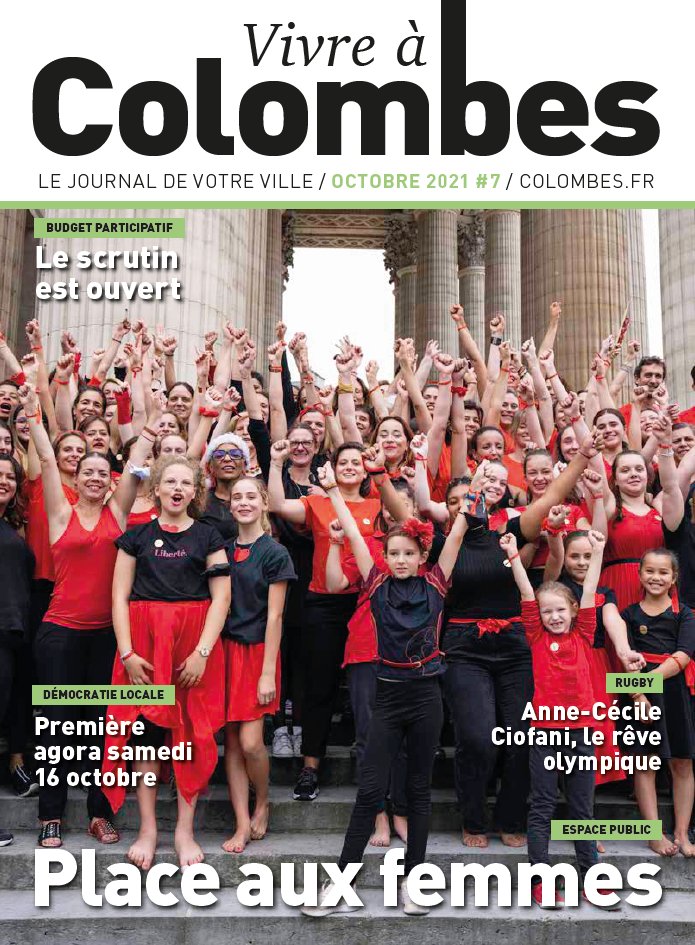 VilleColombes's tweet photo. 🗞 𝑽𝒊𝒗𝒓𝒆 𝒂̀ 𝑪𝒐𝒍𝒐𝒎𝒃𝒆𝒔
Place aux femmes dans votre journal d'octobre !

📫 En cours de distribution dans vos boites aux lettres et en ligne 👉 https://t.co/BzBE8eb14W https://t.co/rHxhtIkZZc