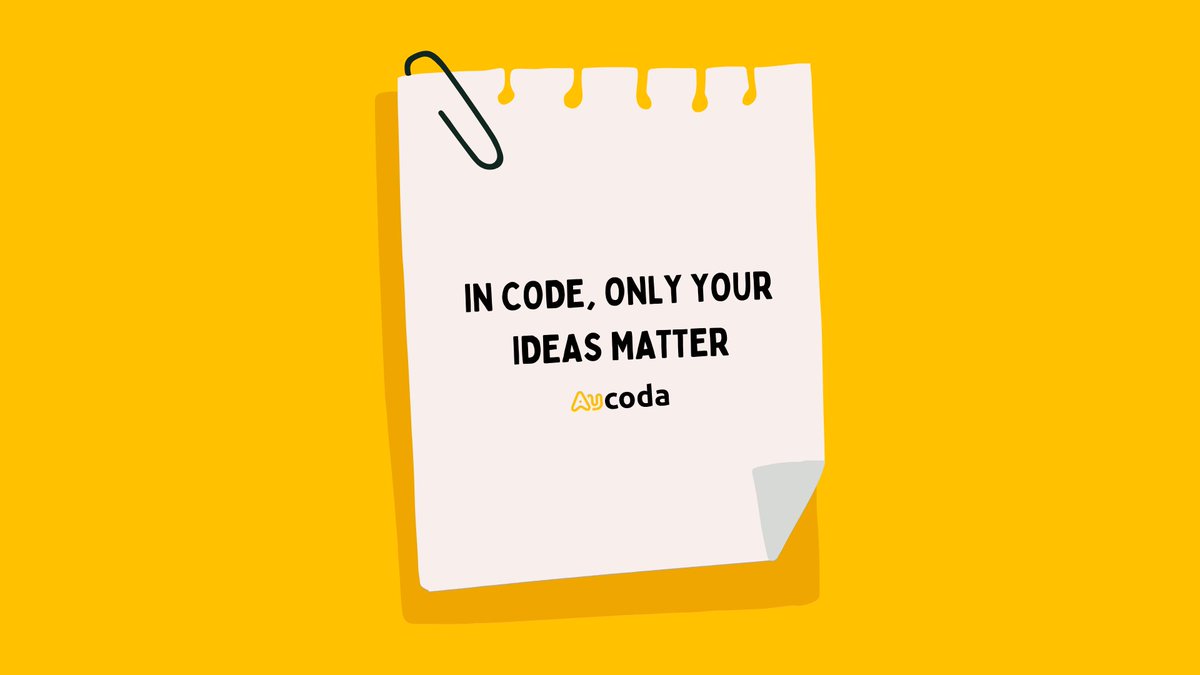 aucoda1's tweet photo. Take Pride in the code you write. It represents you, your ideas, so be proud of what you write. Be proud you are a software developer.

Find out more about the #AuLanguage at https://t.co/Q4nP2iGJo0

#quoteoftheday #webdev #appdeveloper #100daysofcode https://t.co/2vm60OLZz9