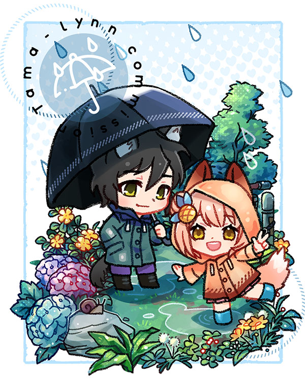 reached 40 pic already!? ☔️☂️💕☂️

*All Artworks have their owners. Do not use without permission.* 