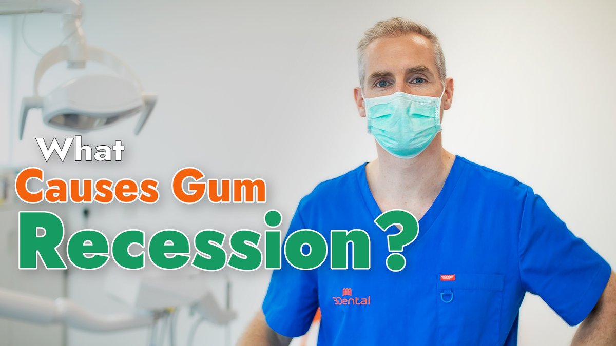 3DentalIreland's tweet photo. What Causes Gum Recession? Dr Peter Doherty discusses the causes of gum recession. If caught early, gum recession can be treated and, in some cases, reversed. If you have Qs or could be suffering from receding gums, visit https://t.co/lkW2MtiNP4 #recedinggums #Irishdentist https://t.co/GNQQ4mGiks