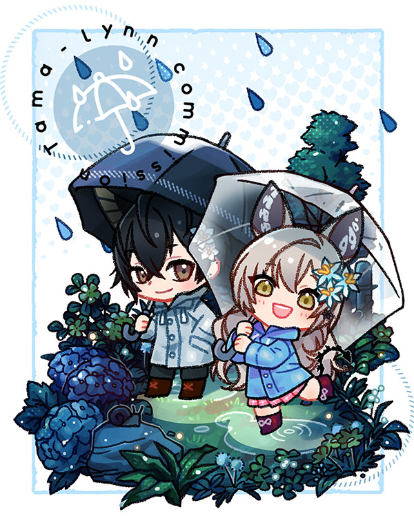 reached 40 pic already!? ☔️☂️💕☂️

*All Artworks have their owners. Do not use without permission.* 