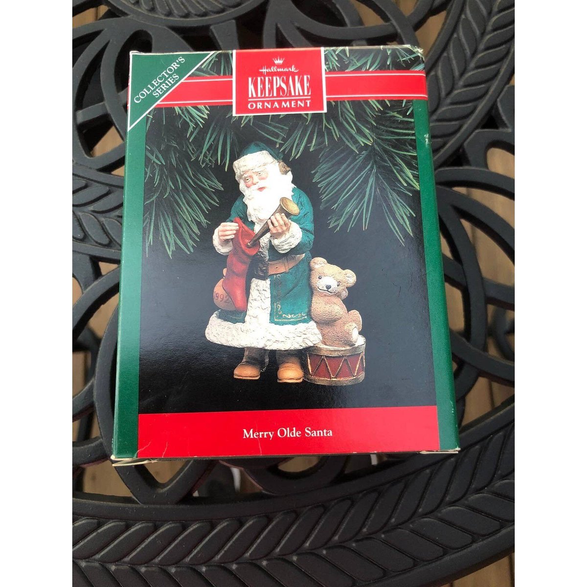 HeatherHT_LLR's tweet image. Excited to share this item from my #etsy shop: Hallmark Keepsake Ornament Merry Olde Santa etsy.me/3FnfneL