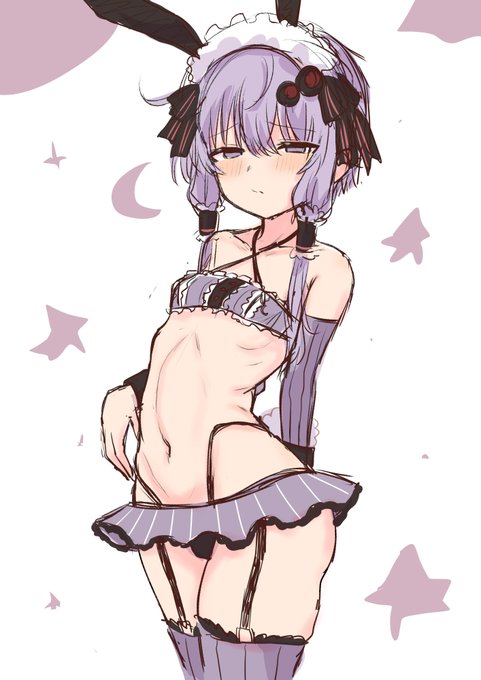 どすけべめいど服をゆかりさんにも着せてみた 