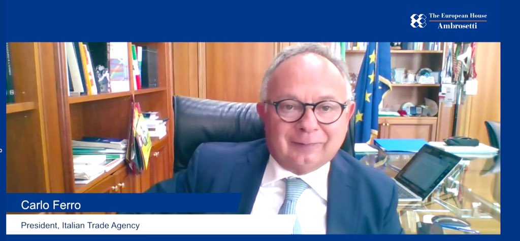 ITAtradeagency's tweet photo. #HLDAseanItaly di @Ambrosetti_ il Pres Ferro ha sottolineato la sstrategicità del commercio verso il Sud Est Asiatico➡️ le aziende🇮🇹 devono cogliere le opportunità offerte da uno dei mercati con la crescita digitale più veloce, tema su cui punta anche #ICE nell’azione di supporto https://t.co/pBeNBrtwL0