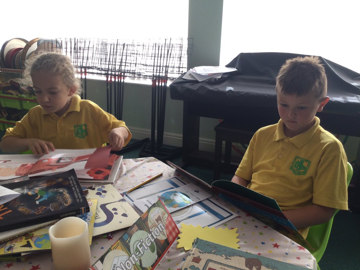burlingtonjnr's tweet photo. Year 4 are enjoying their first ever book-tasting session at the reading cafe 📚 #reading https://t.co/6KjjWUT9UI