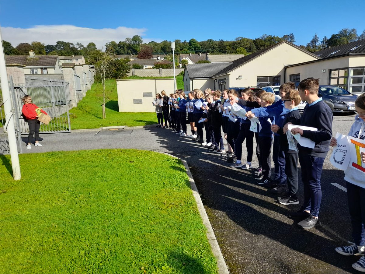 CappoquinS's tweet photo. Great excitement in 6th Class yesterday when Aisling from @TodayFM called to interview pupils as part of her School Tour slot on @IanDempsey Breakfast Show. Looking forward to hearing it tomorrow after 8.30am https://t.co/6ZMs4LYdB9
