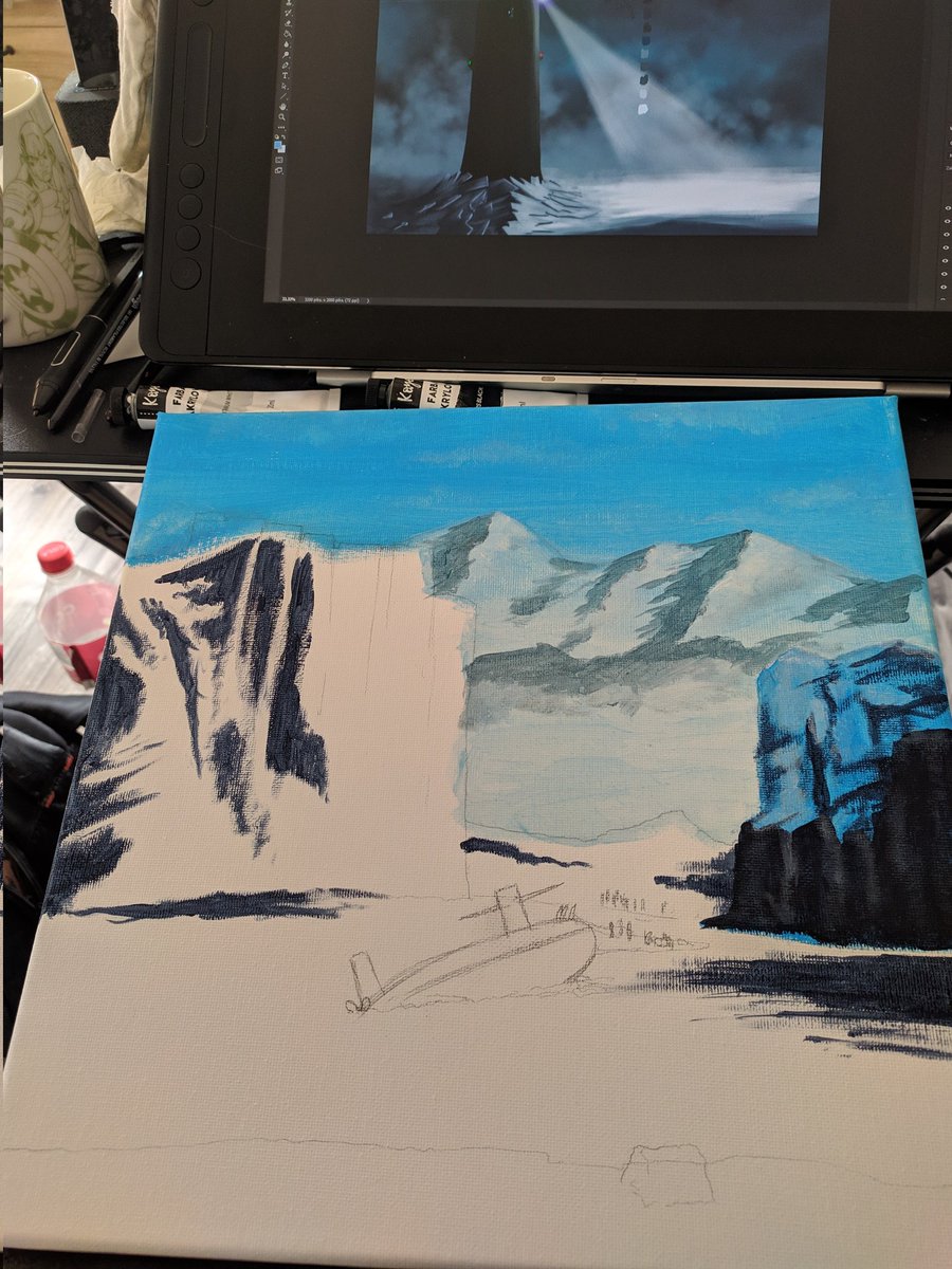 #facebookdown #painting #nointernet #instagramdown #WhatsApp #canvas #acrylicpainting 
Tak jest gdy siada internet, facebook, whatsapp i inne zabierające czas badziewia. Plus czy minus?