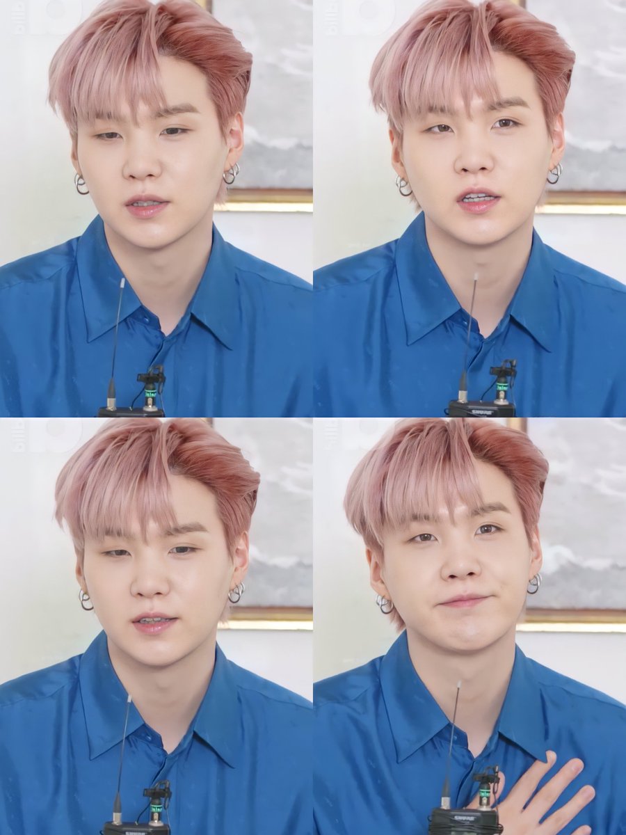 gummysmilelover's tweet photo. We moved too soon from this yoongi (and hairstyle) https://t.co/ByFw0Q91F6
