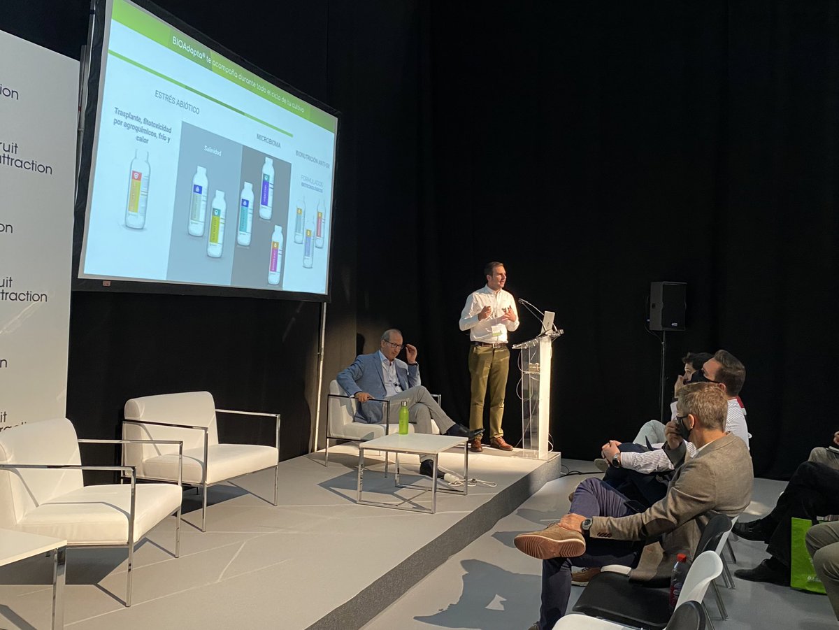 FruitAttraction's tweet photo. “Los resultado de BIOAdapta han sido avalados por más de 60 ensayos con tratamientos.”

🎙 @trichodex_es 

📍Biotech Forum, pabellón 5. https://t.co/SvW81nE0Yr