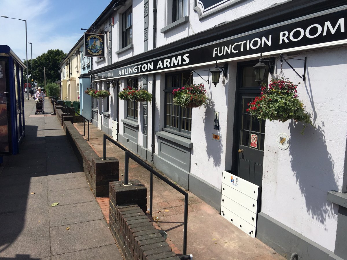 FloodArkLimited's tweet photo. Case Study 📷

Here's a look back to November 2016, when we were approached to install new flood barriers at the Arlington Arms in Eastbourne. https://t.co/5geJEcOwny
