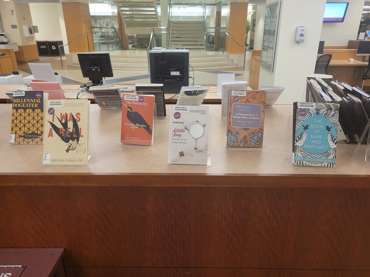 ColgateULibs's tweet photo. Featuring: @RedHenPress, @VersoBooks, @fbhutto, @SemiotextePress, @MagePublishers, @UnivofALPress https://t.co/b9uqYo1ORn