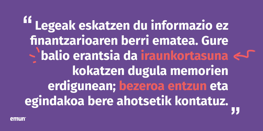 emun_taldea's tweet photo. #EmunBLOGA | "Iraunkortasun txostenak, memoria ez finantzarioetatik harago". Enpresen Gizarte Erantzukizunaren zerbitzuetako emunkideen artikulua EMUNeko blogean: https://t.co/Ux7JmrdkVA #IraunkortasunMemoriak #Eraldaketa #EnpresenGizarteErantzukizuna #EmunBIDEA https://t.co/aTJI9g7L1k