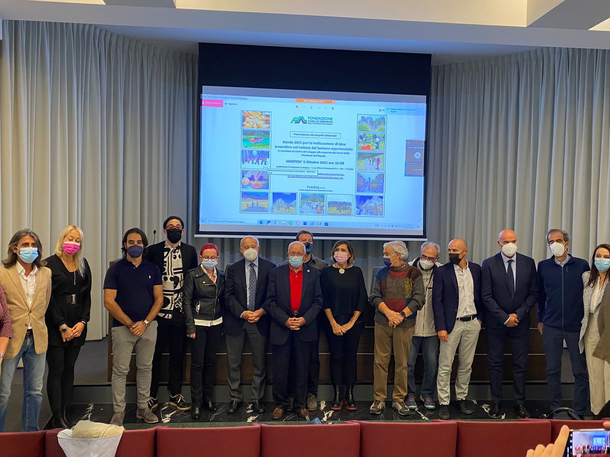 FCarispaq's tweet photo. Quattordici nuove proposte di viaggio pronte a partire nella provincia dell’Aquila grazie al Bando  sul #turismoesperienziale della @FCarispaq https://t.co/nOGoZ2KSMb
