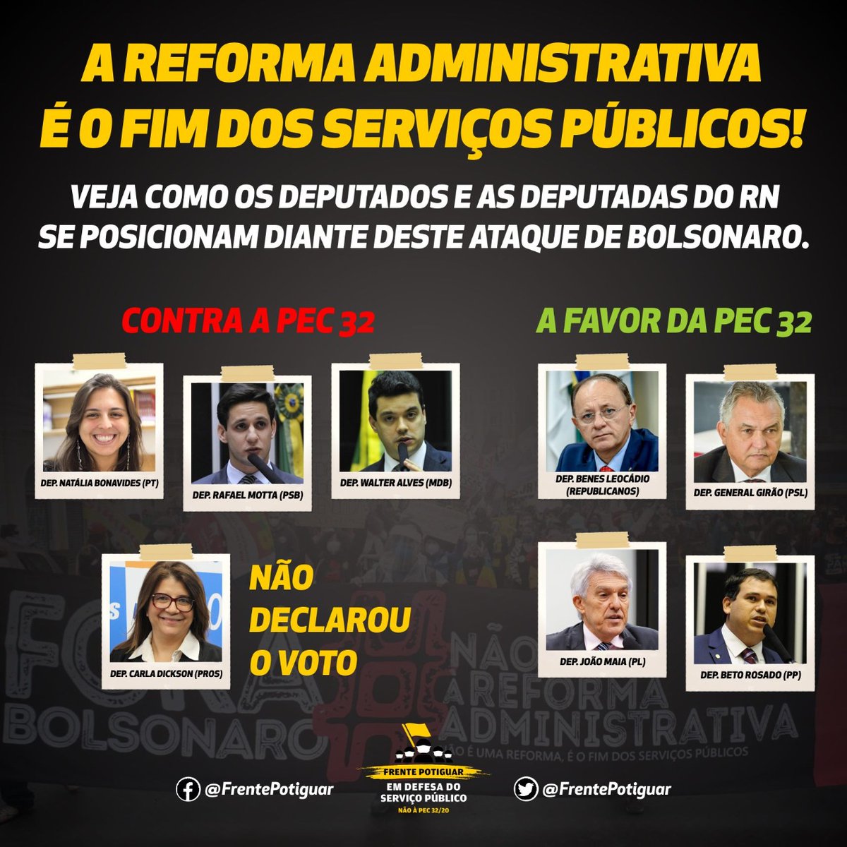 MariiaCoeli's tweet photo. A Reforma Administrativa não beneficia o usuário do SUS.
@benesleocadiorn @depjoaomaia @GeneralGirao @RafaelMottaRN @carladicksonrn 

@frentespublico 
@FrentePotiguar https://t.co/HGcLcZStlj