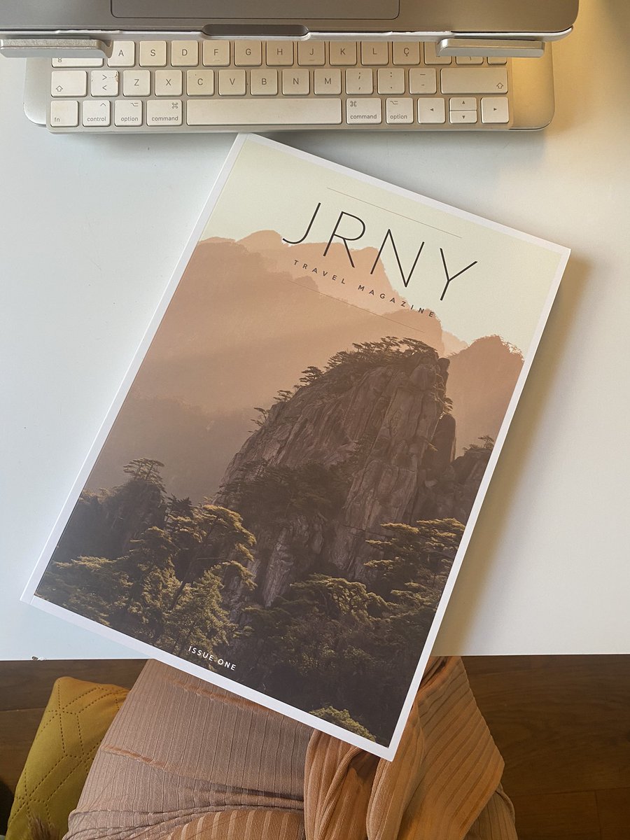 Very excited about the arrival of my copy of @JrnYmag. Looks stunning and can’t wait to read... 🌎 #TravelTribe #TravelWriting