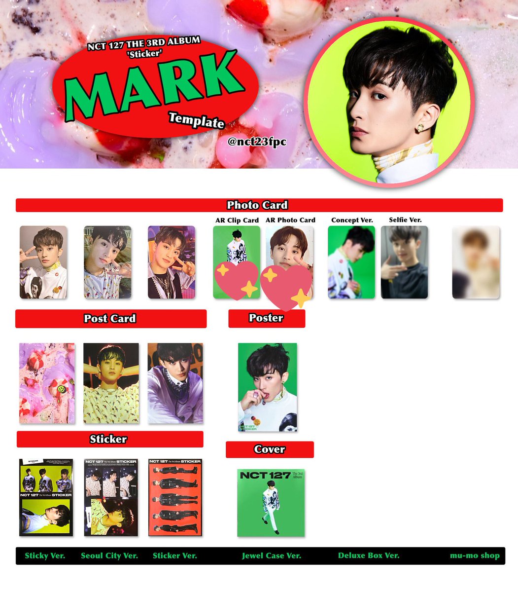 nctmarkuuu's tweet photo. nct127 nct イリチル sticker jewel 交換
譲 画像のもの テヨン ジョンウ ヘチャン ユウタ テイル ジャニ
求 2枚目💖がついているトレカ マーク
同日、郵送希望です。
お気軽にリプまたはdmお願いします。 https://t.co/KflzjnFiW2