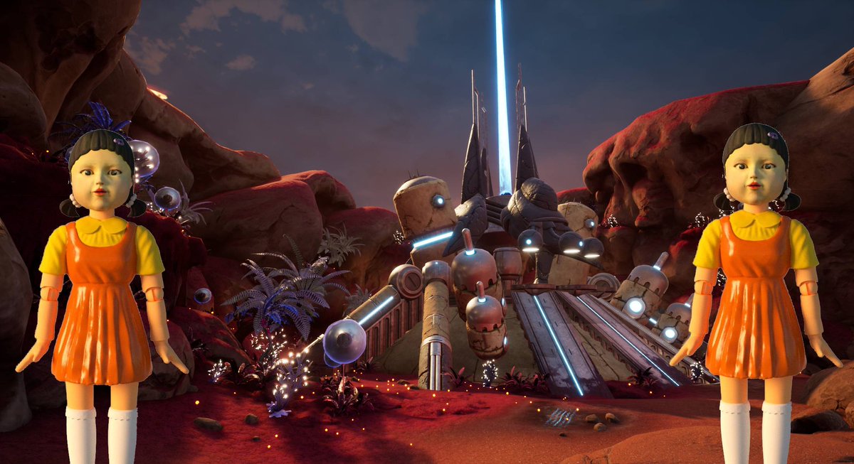 Working on new coverages 🔴🟢💡

#TheHarvestGame #wip #UE4 #gamedev #indiedev #indiegame #UnrealEngine #SquidGame 

✨Wishlist us: bit.ly/3t2YwHs