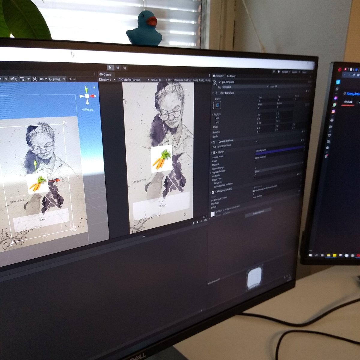 causacreations's tweet photo. This week we try out new dialogue systems and carrot chopping mechanics! https://t.co/zeHCrJGFuM