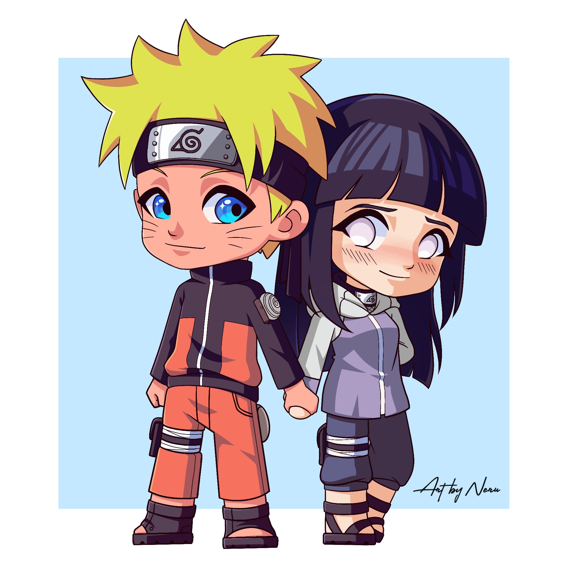 Naruto and Hinata