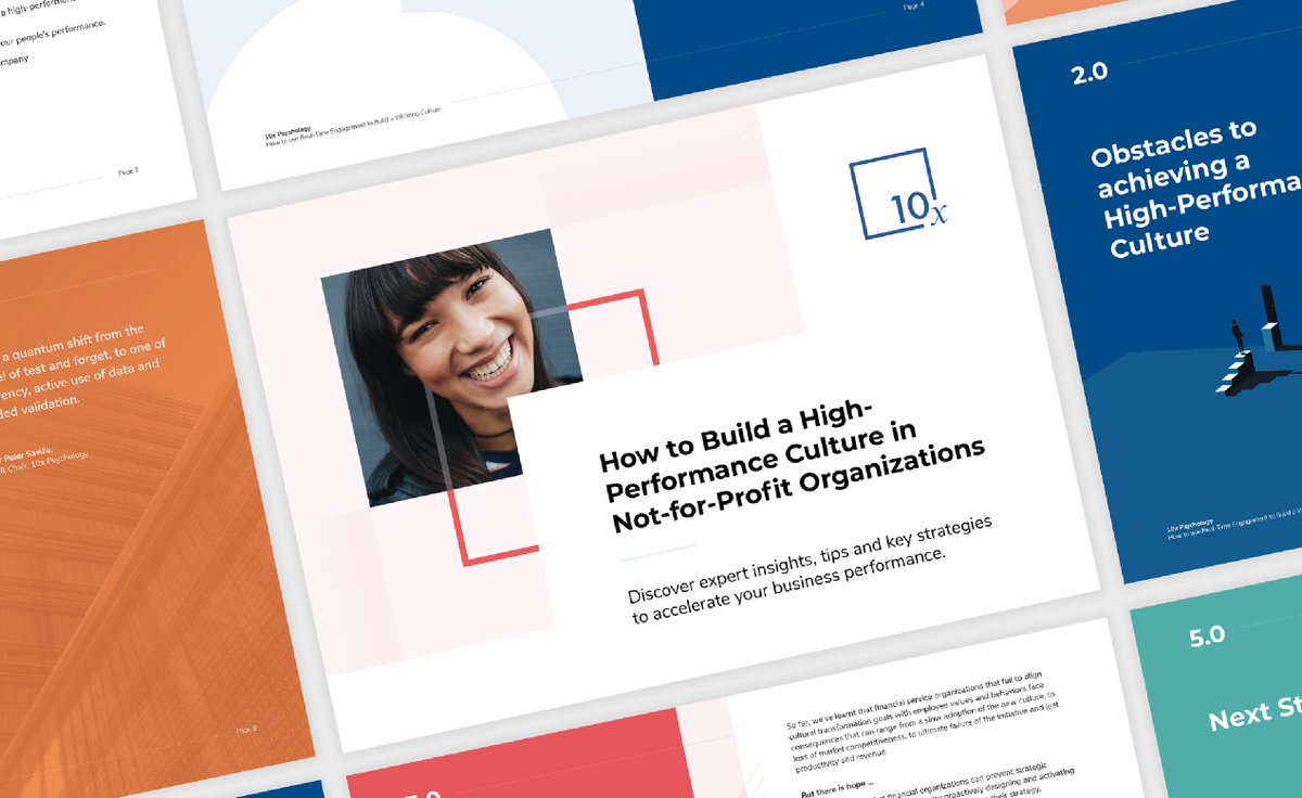 Did you know, over 50% of not-for-profit employees rank their organizations lower than 6 out of 10 on staff development?

Discover a better way with 10x Psychology.

Click for tailored insights, key industry trends and a resource to support your leaders.

ow.ly/XFpe50GmNqF