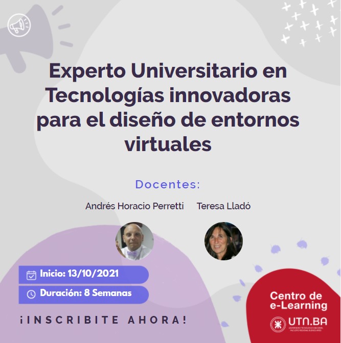 UTN BA Comienza 13/10 #moodle #UTN