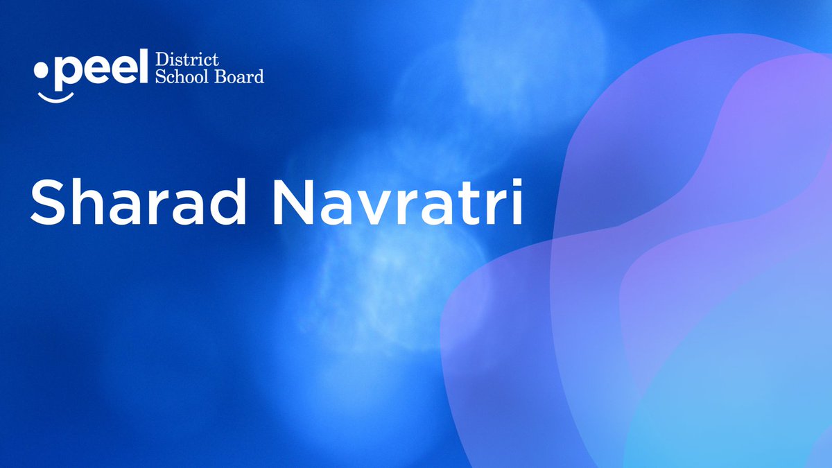 Peel District School Board (@peelschools) on Twitter photo Shubh Navratri to everyone who are celebrating in our communities Shubh Navratri to everyone who are celebrating in our communities