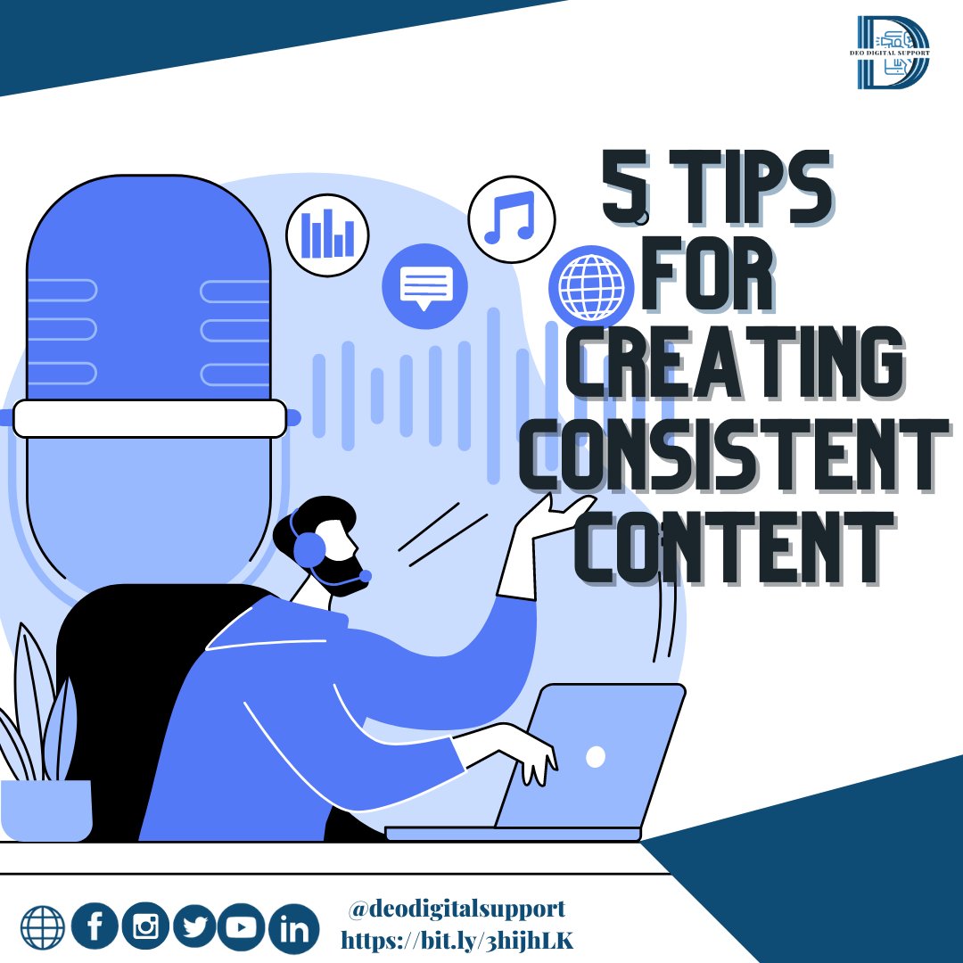 Create a regular series to ensure that content is consistently produced. Take a few days, if not a week, off social media and your blog and use that time to create content.

Follow me.

#consistentcontent #contentcreator