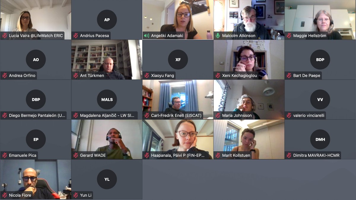LifeWatchERIC's tweet photo. Thank you to the speakers of today's expert panel at the @ENVRIcomm International School, Malcolm Atkinson and Antonio José Sáenz-Albanés! 📚💡
#FAIRdata #FAIRservices #training https://t.co/8UK4QipltF
