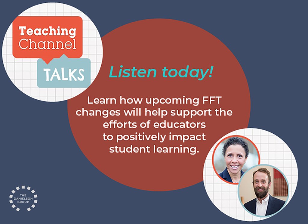 danielson_group's tweet photo. Listen to @TeachingChannel Talks 47: The New Framework for Teaching to learn how our strategies support the efforts of educators in impacting student learning: https://t.co/Ehlbo0Nzpd
 #FrameworkForTeaching #DGcourses #PDwithDG #TheDanielsonGroup #GreatTeaching #TeachingChannel https://t.co/gevydrn0iW