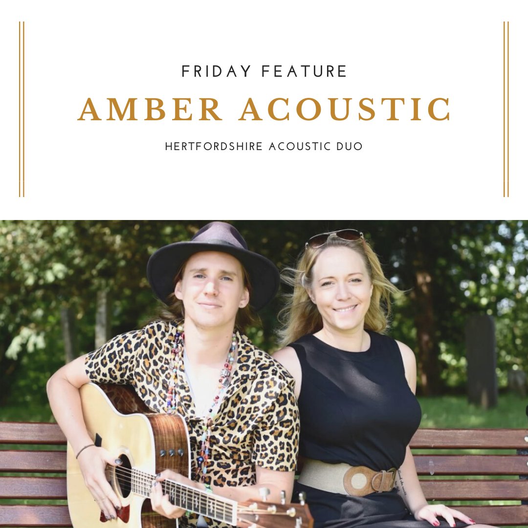 Our Friday Feature this week is Amber Acoustic! 

Amber Acoustic are an exciting duo who bring a vibrant and refreshing feel to modern music. Their stunning vocals are complemented by a range of instruments to create a captivating performance.

dgmusic.co.uk/artists/amber-…