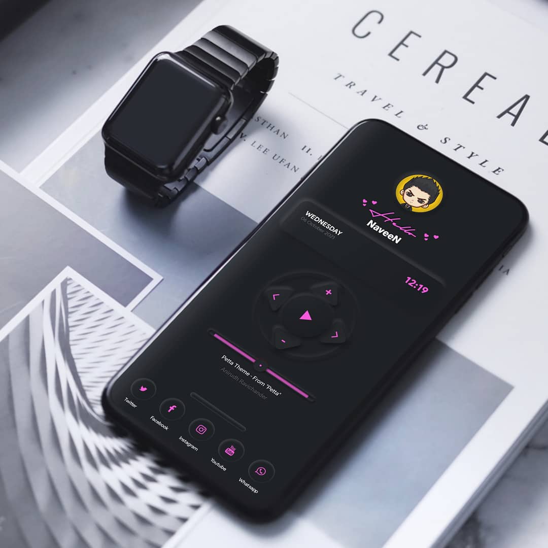 homescreen_4_u's tweet image. Setup by @homescreen_4_u
Widget - Widgets 4U kwgt @homescreen_4_u
Icon pack - Widgets 4U kwgt
Wallpaper and Novabackup - get it from t.me/homescreen4u

To download my widget pack, the link in bio.

#android12 #androidcustomization #androiddesign