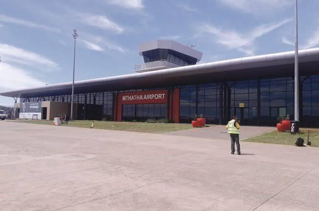PrinceNdamase's tweet photo. When going home, I can now fly directly to Mthatha without concerns that my flight may not land due to dysfunctional equipment at Mthatha Airport or livestock roaming the runway. The Mthatha Airport with its new facilities and equipment is reliable for our benefit. #WhyIVoteANC https://t.co/ZLUt8NRYUd