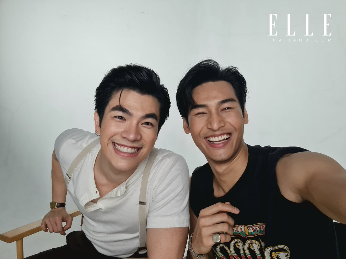 ELLEThailand's tweet photo. **สวัสครับ ผม มาย ตรับ
ขอถือโอกาสTakeOverนี้ อวยพรใหเชาวELLEและเพื่อนๆทุกคนมีความสุขมากๆในทุกๆวันเด้อครับเด้อ^^  
**หวัดดี ผม อาโปงับ อิ 
จงเป็นวันที่ดี นั่นคือสิ่งที่ทุกคนควรจะได้ สัมผัส ในวันนี้ ;) 
#TakeOverELLEth by @milephakphum @nnattawin1 
#นิ้วเบียด 
#คำคมประจำวัน https://t.co/BipJrMr9FS