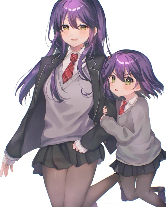 白セーラーtukは妄想だから分けて描いてた 